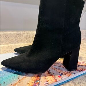 Nine West Black Heeled Boots